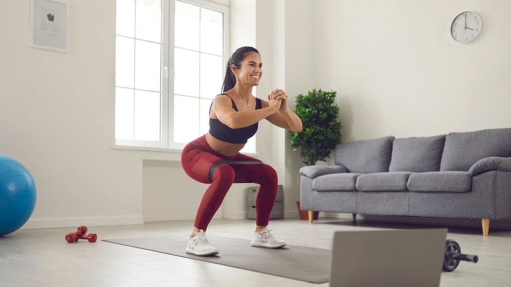 exercícios em casa