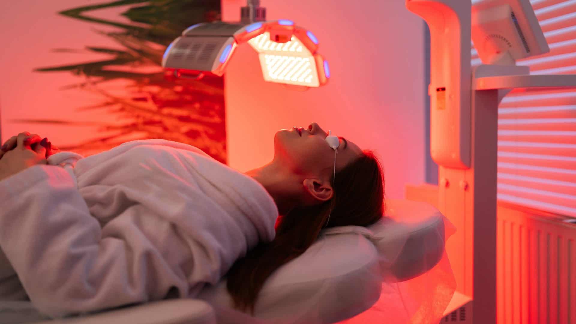 terapia com luz vermelha