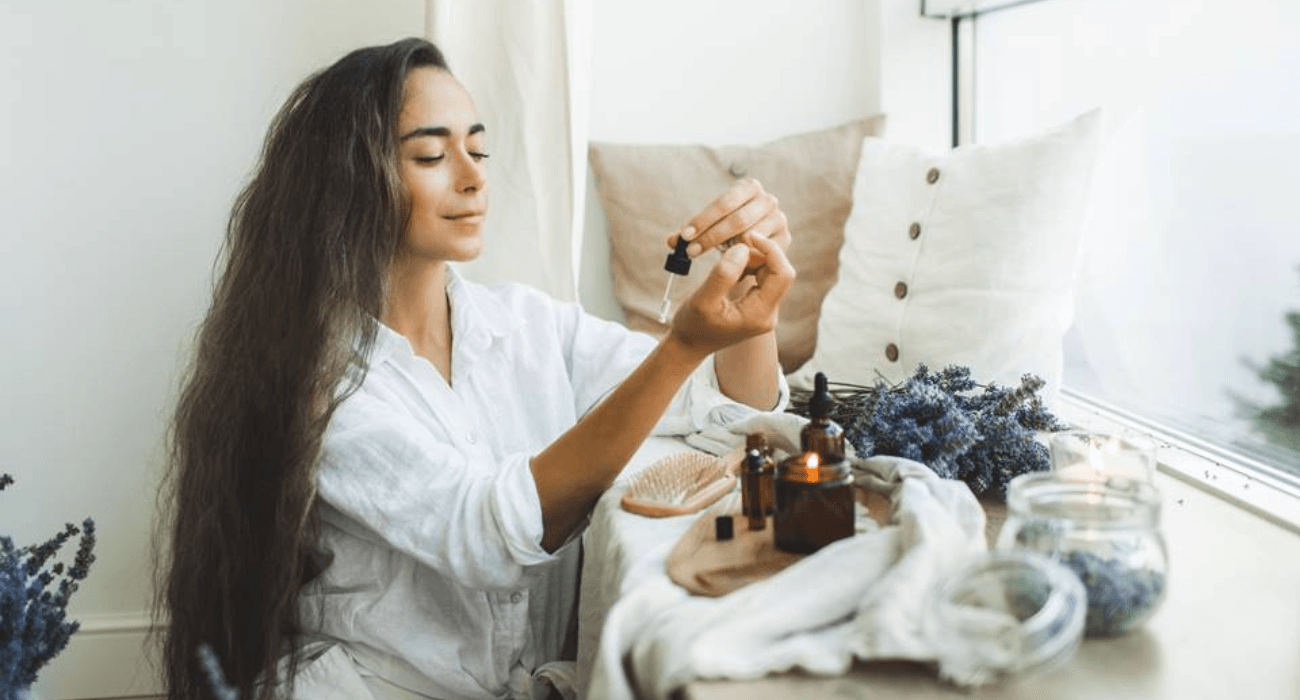 Óleos essenciais para a autoestima