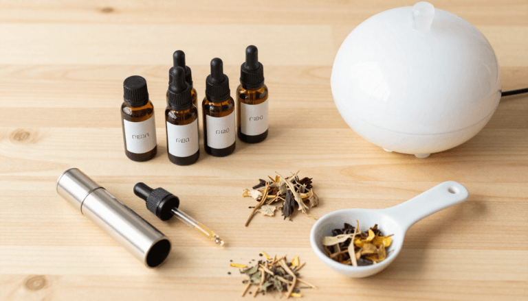 kit profissional de aromaterapia